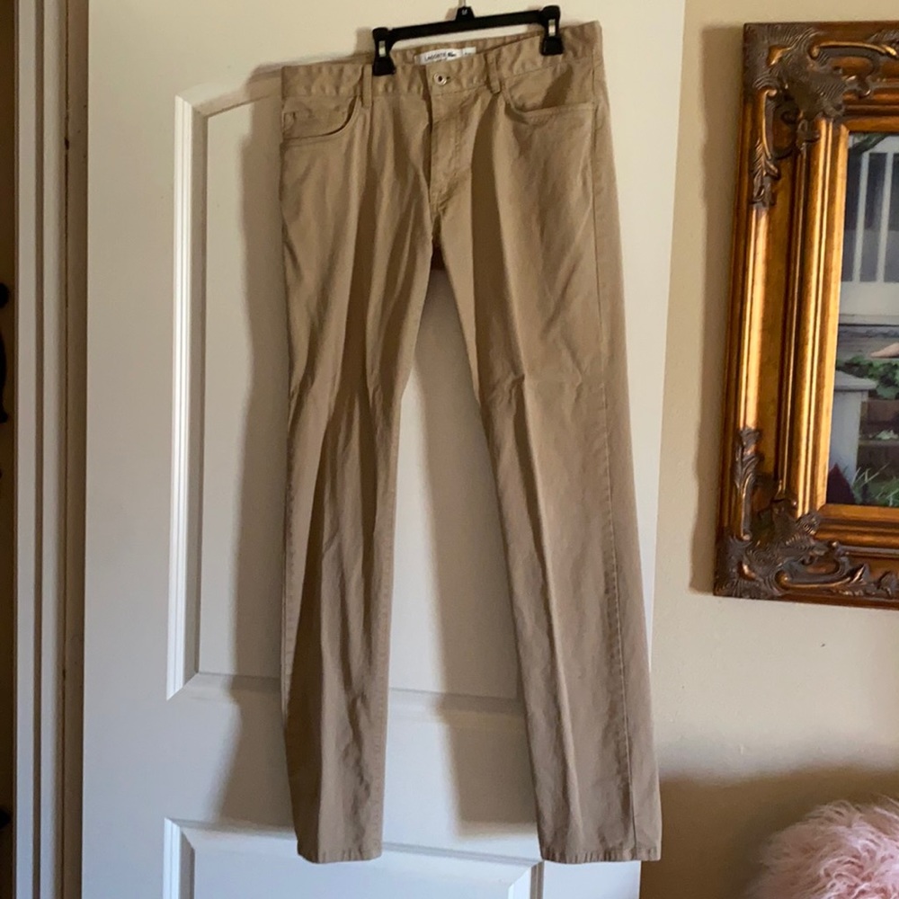 Lacoste khakis slim fit 33x34